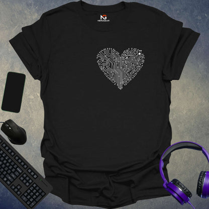 Motherboard Heart T-Shirt