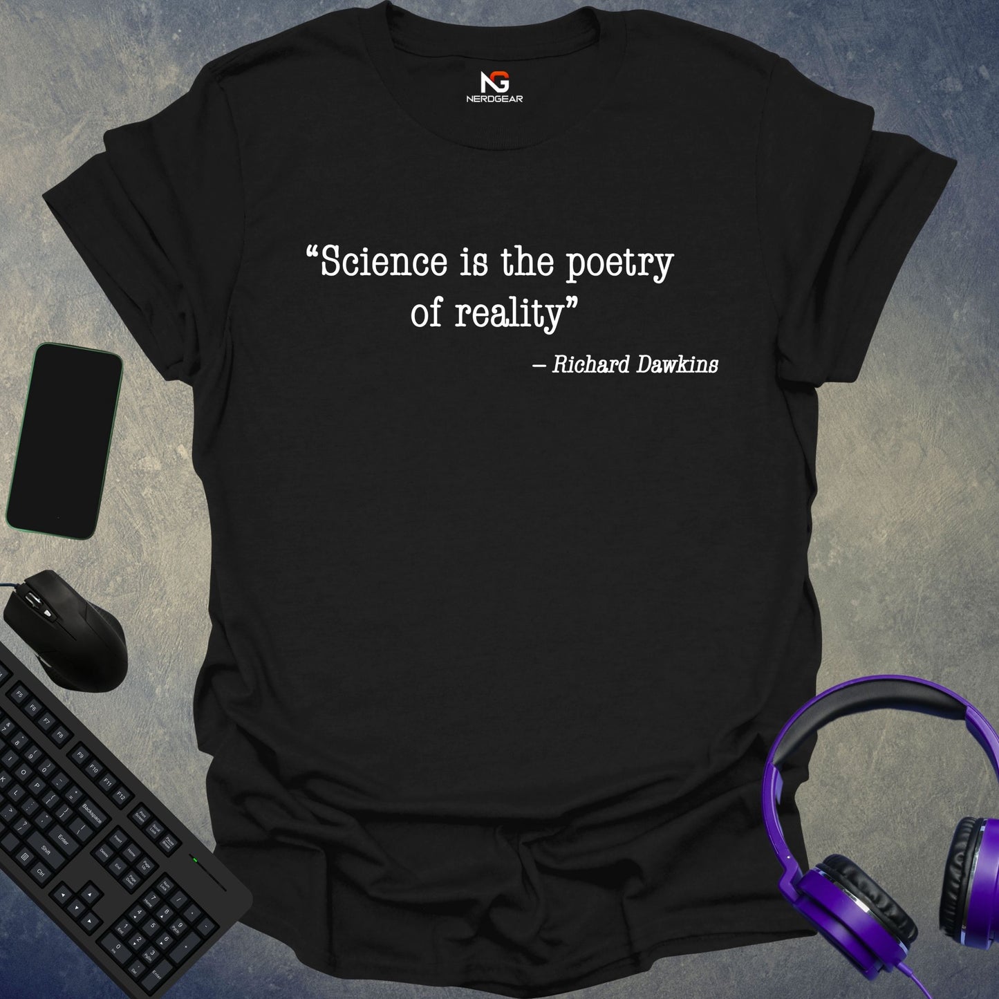 Dawkins - Science Is The Poetry Of Reality T-Shirt