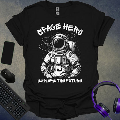 Space Hero Explore The Future T-Shirt