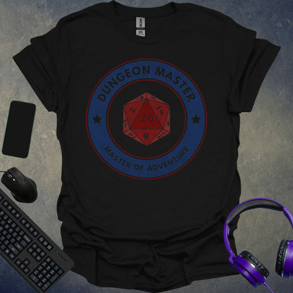 Dungeon Master Master Of Adventure T-Shirt