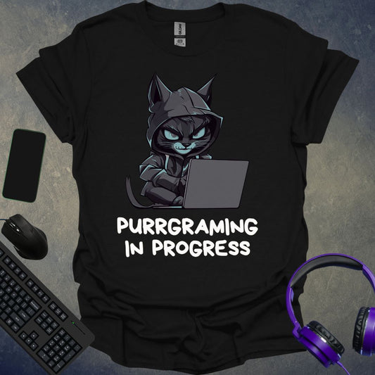 Purrgraming In Progress T-Shirt