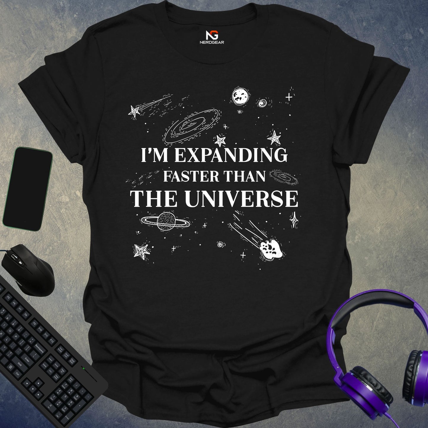 I'm Expanding Faster Than The Universe T-Shirt