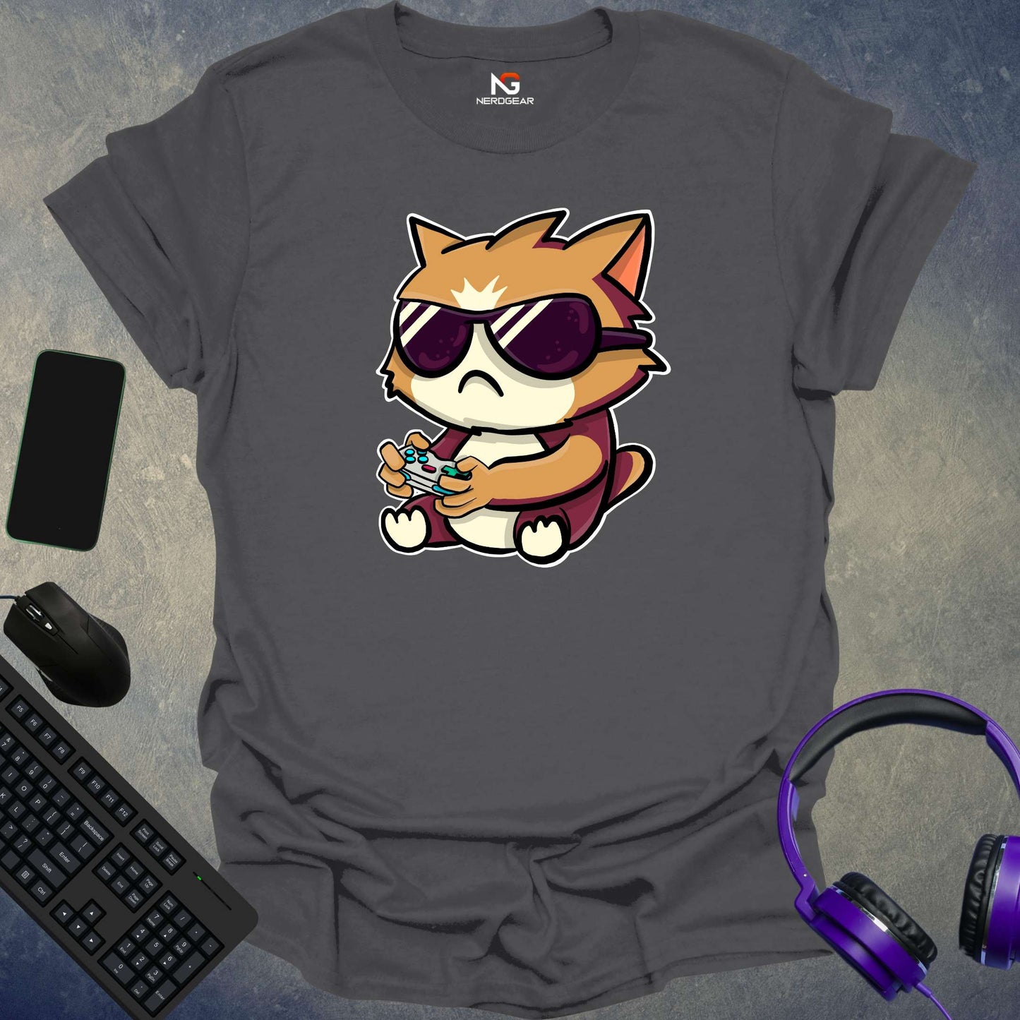 Cat Gamer T-Shirt