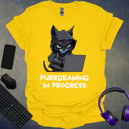 Purrgraming In Progress T-Shirt