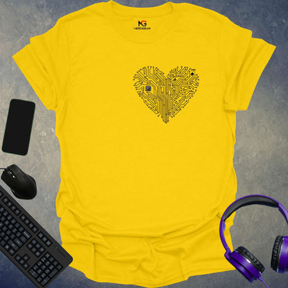 Motherboard Heart T-Shirt