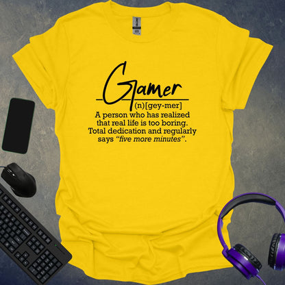 Gamer Definition T-Shirt