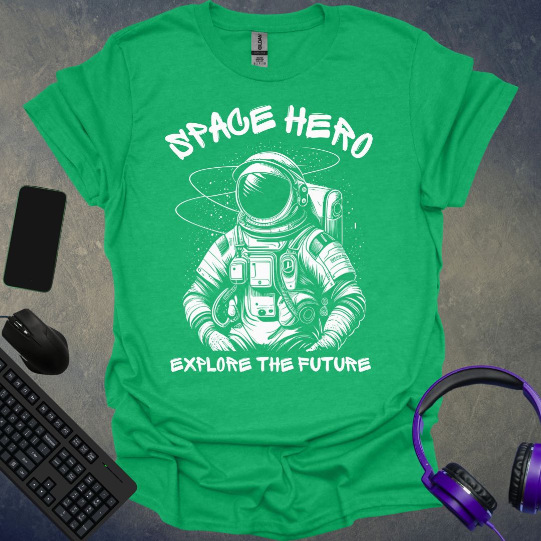 Space Hero Explore The Future T-Shirt