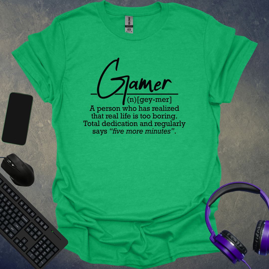 Gamer Definition T-Shirt