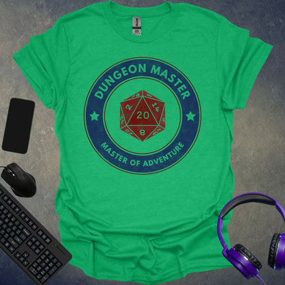 Dungeon Master Master Of Adventure T-Shirt