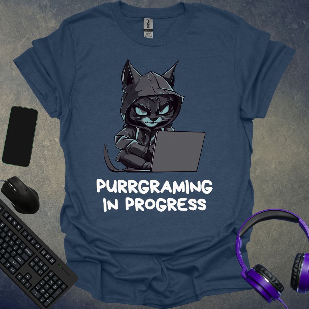 Purrgraming In Progress T-Shirt