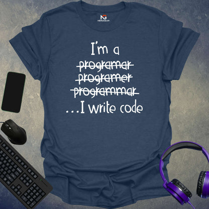 I Write Code T-Shirt