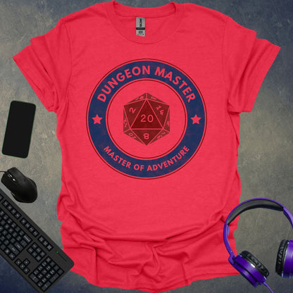 Dungeon Master Master Of Adventure T-Shirt