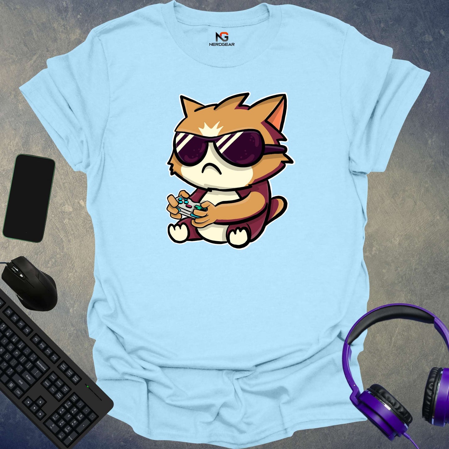 Cat Gamer T-Shirt