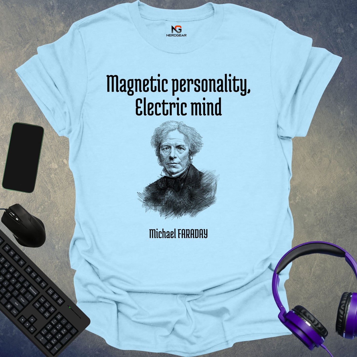 Faraday - Magnetic Personality, Electric Mind T-Shirt