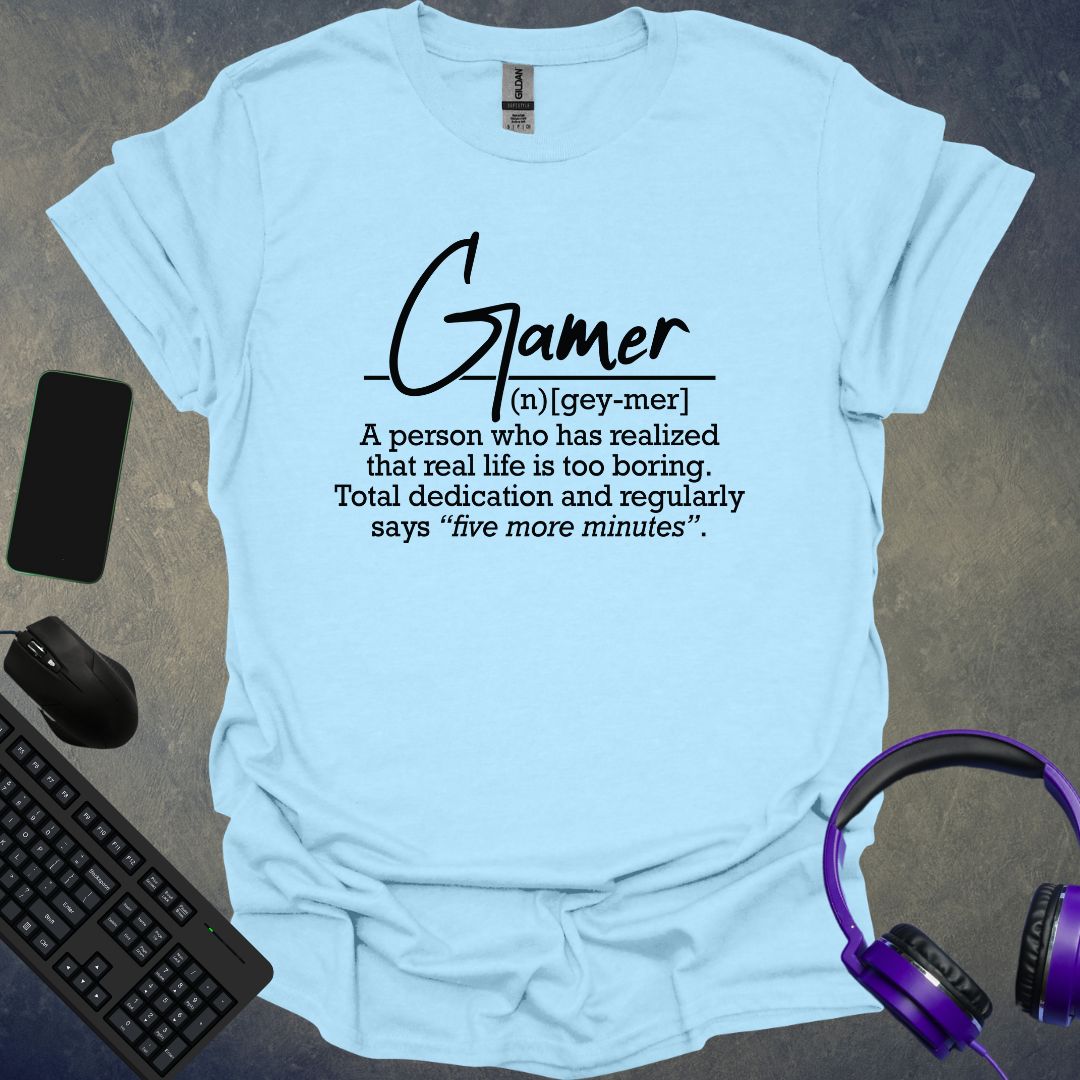 Gamer Definition T-Shirt