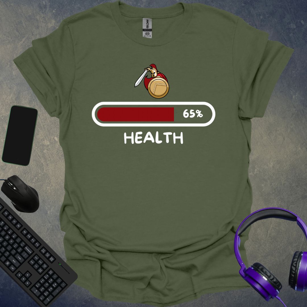 Spartan Health Bar T-Shirt