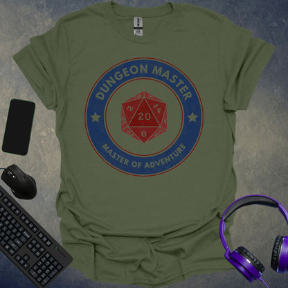 Dungeon Master Master Of Adventure T-Shirt