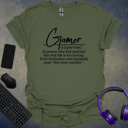 Gamer Definition T-Shirt