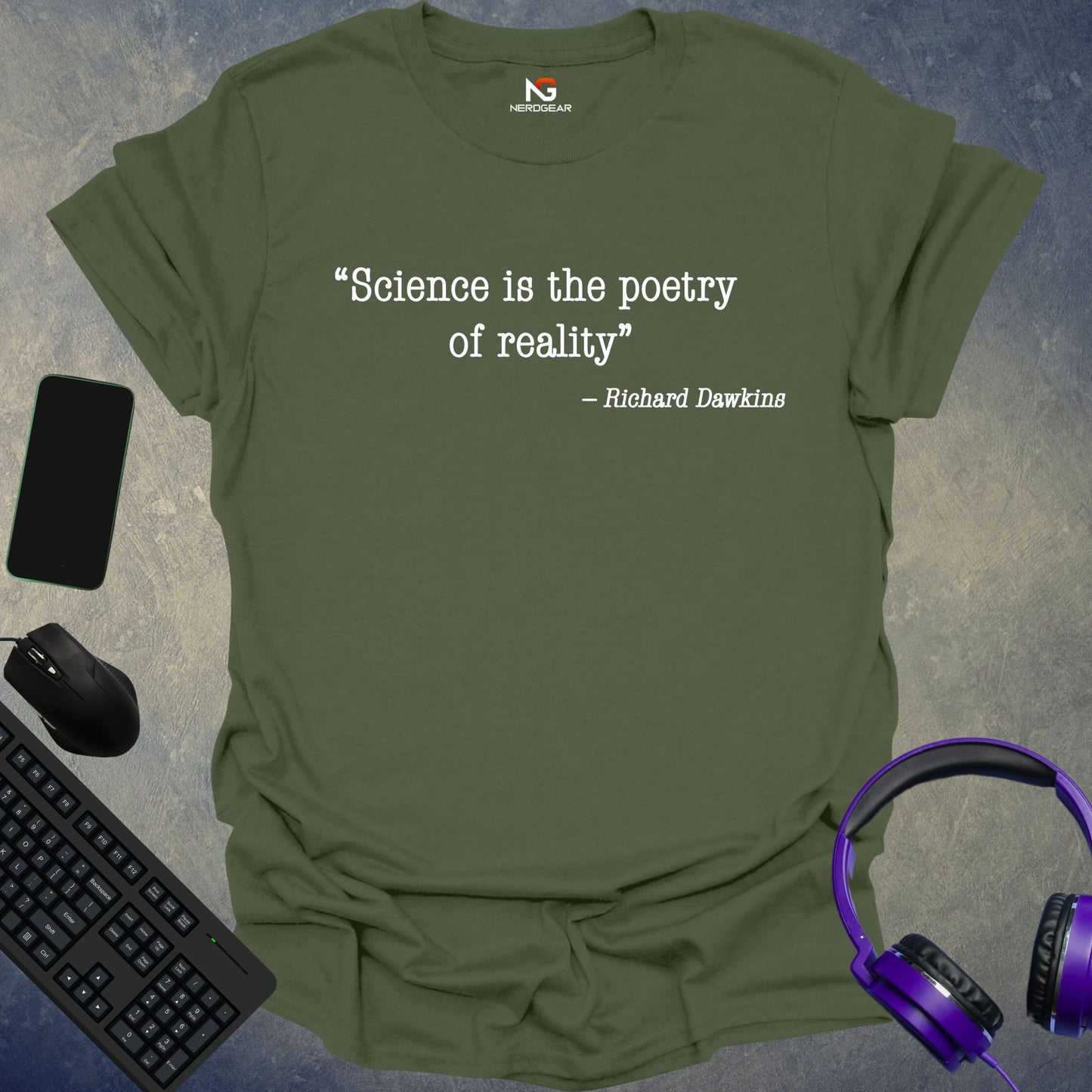 Dawkins - Science Is The Poetry Of Reality T-Shirt