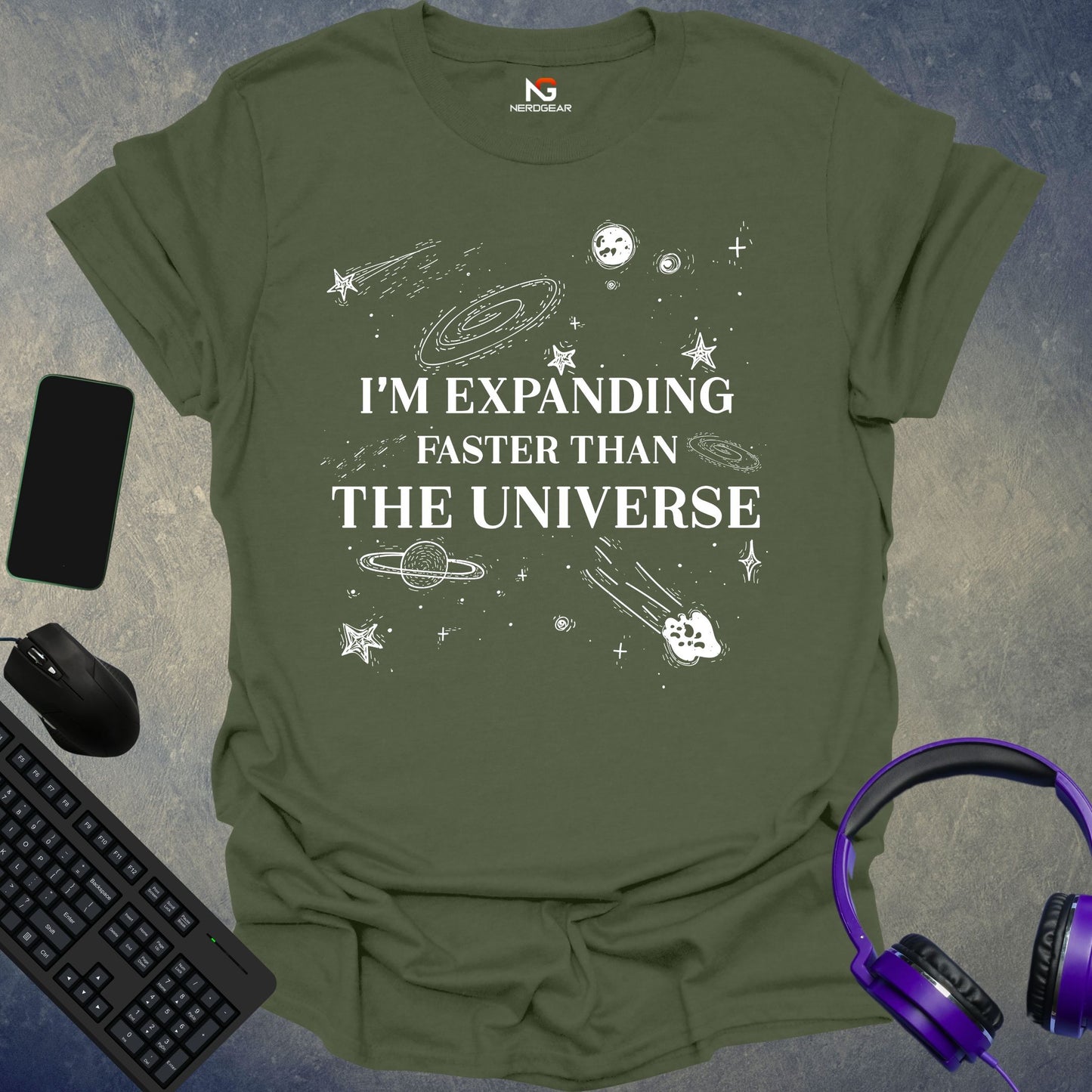 I'm Expanding Faster Than The Universe T-Shirt