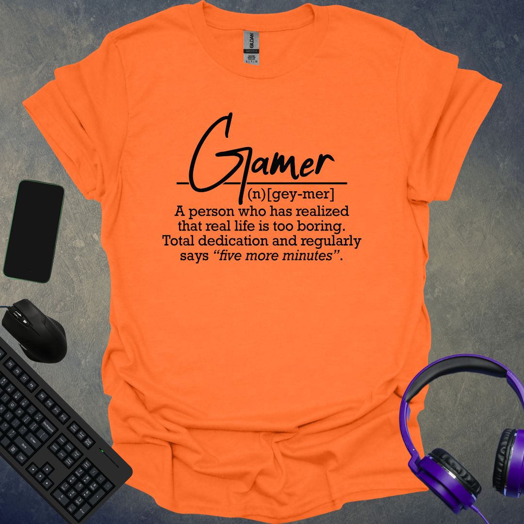 Gamer Definition T-Shirt