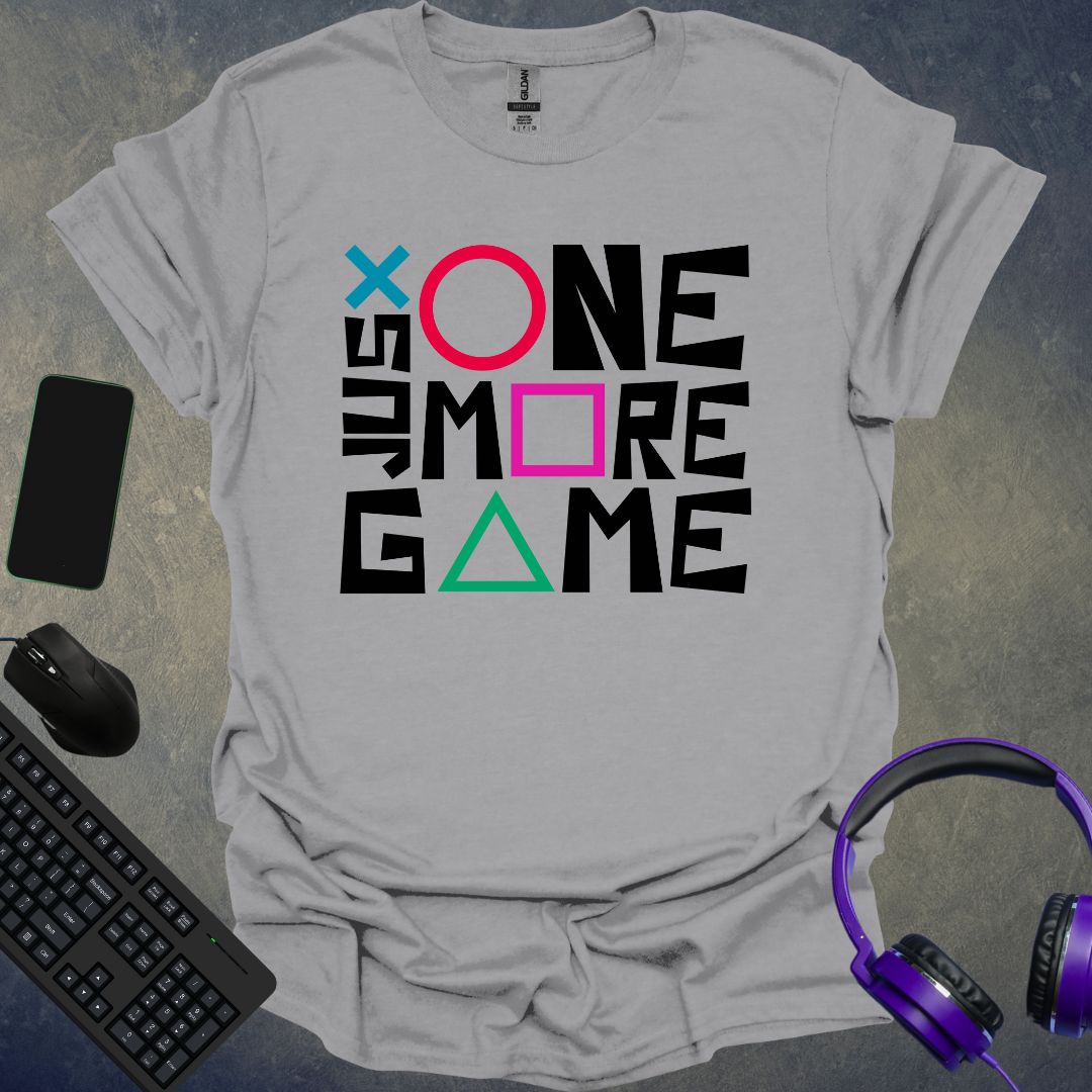 Just One More Games Icons T-Shirt