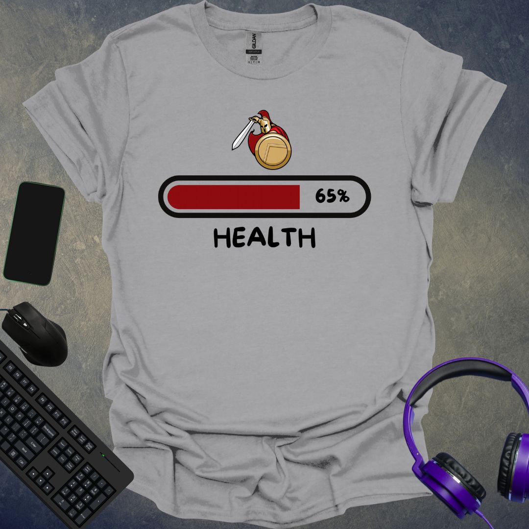 Spartan Health Bar T-Shirt