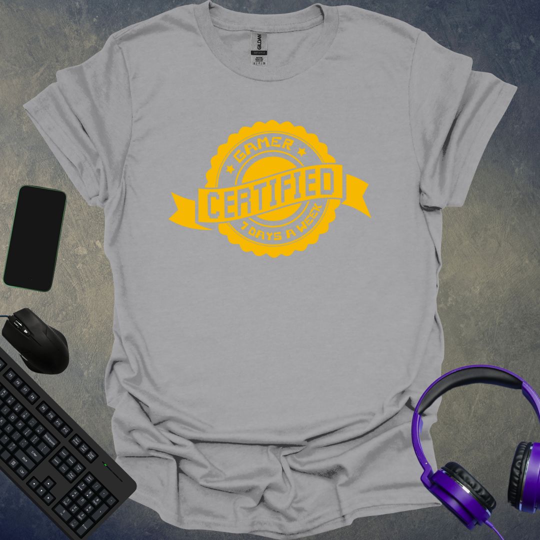 Certified Gamer T-Shirt