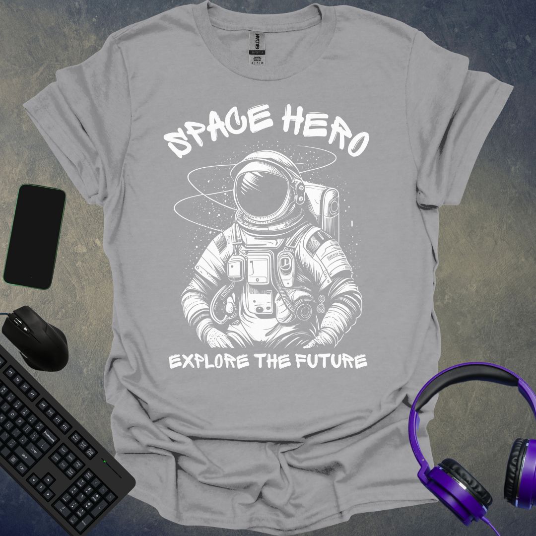 Space Hero Explore The Future T-Shirt