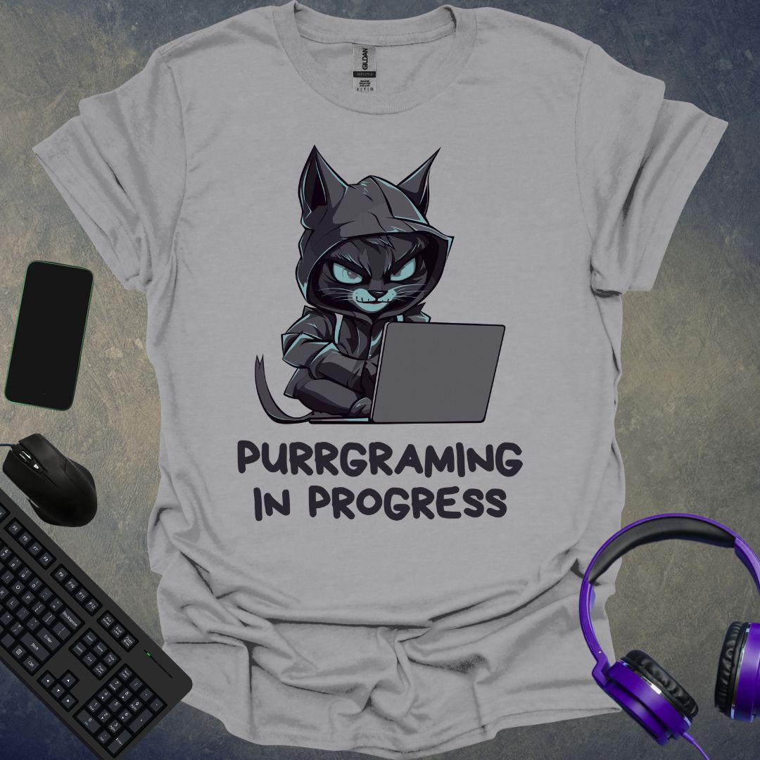 Purrgraming In Progress T-Shirt