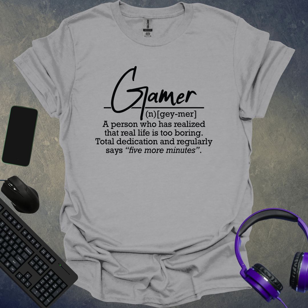 Gamer Definition T-Shirt