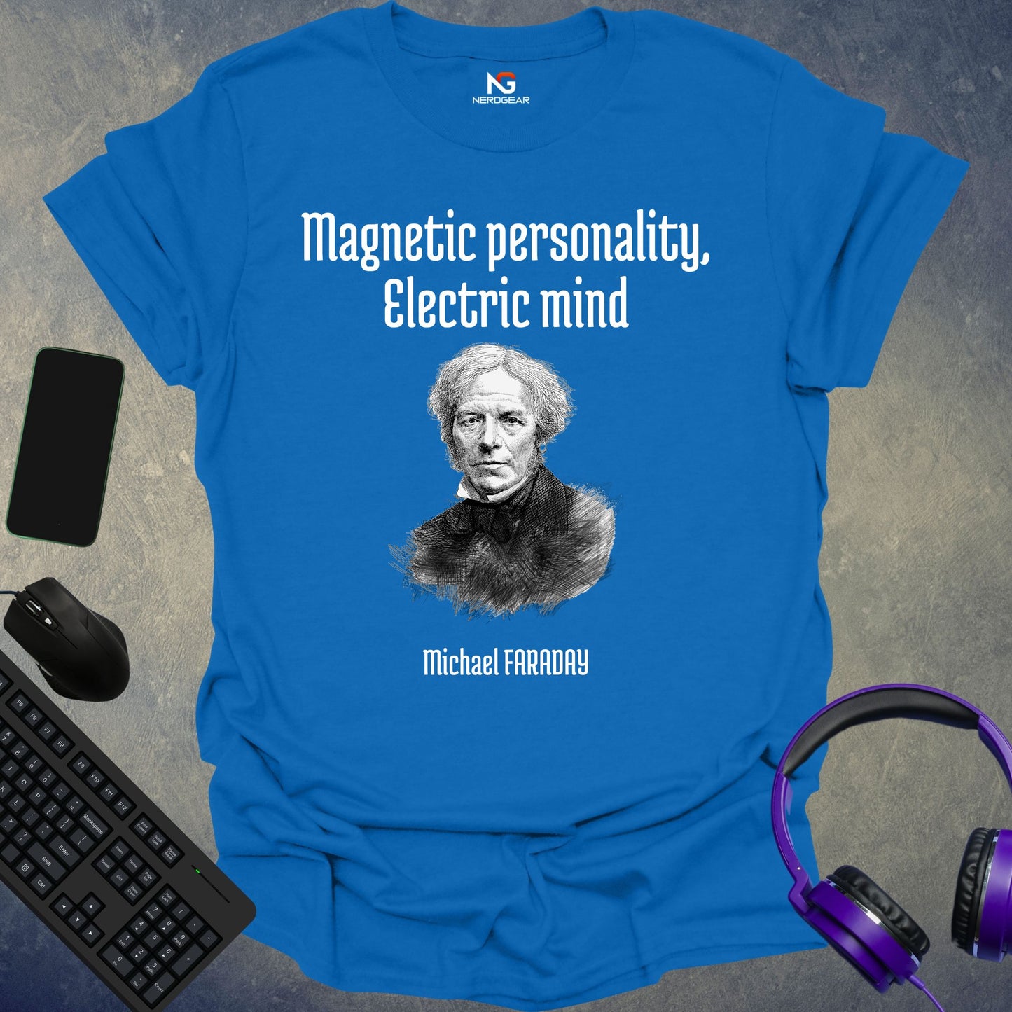 Faraday - Magnetic Personality, Electric Mind T-Shirt