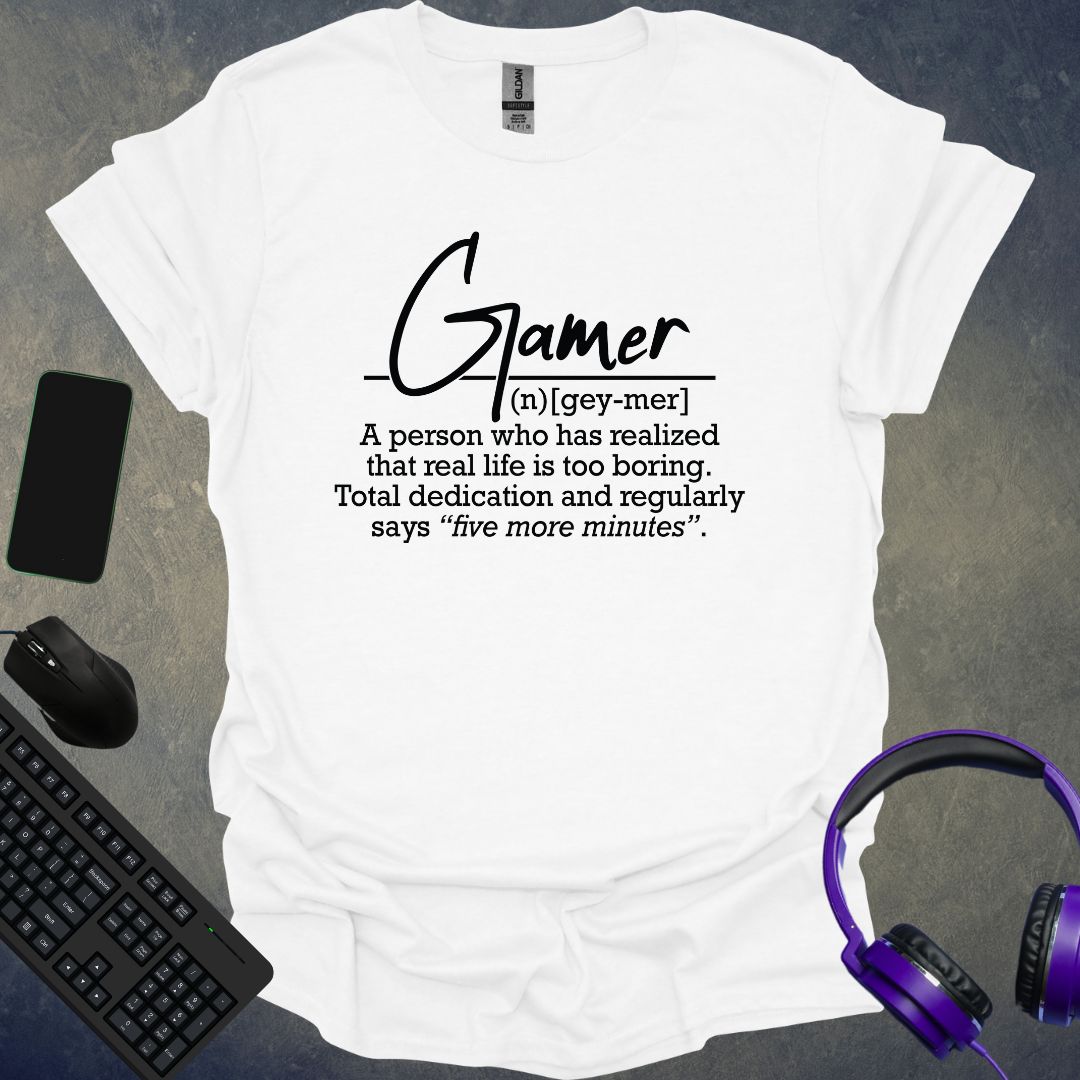 Gamer Definition T-Shirt