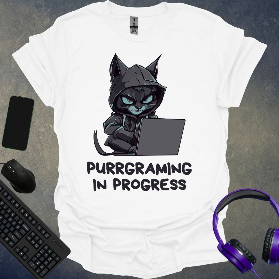 Purrgraming In Progress T-Shirt