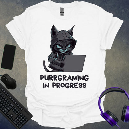 Purrgraming In Progress T-Shirt